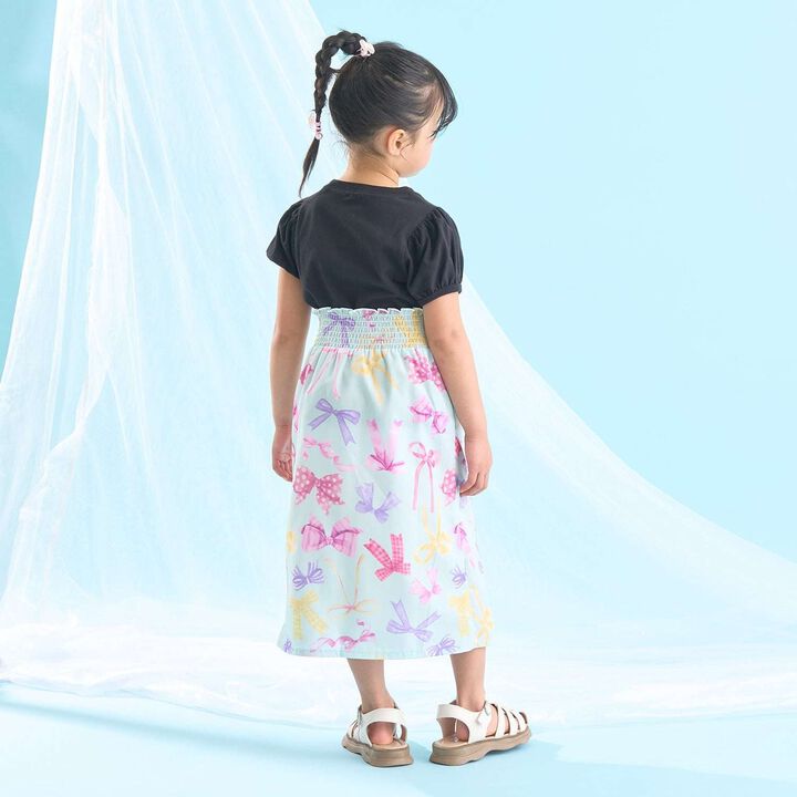 [Easy Wear♪] Cool Touch 4-Way Separate Yukata with Obi Belt (Kawaii) [Kids Girls],Dark red, medium image number 30