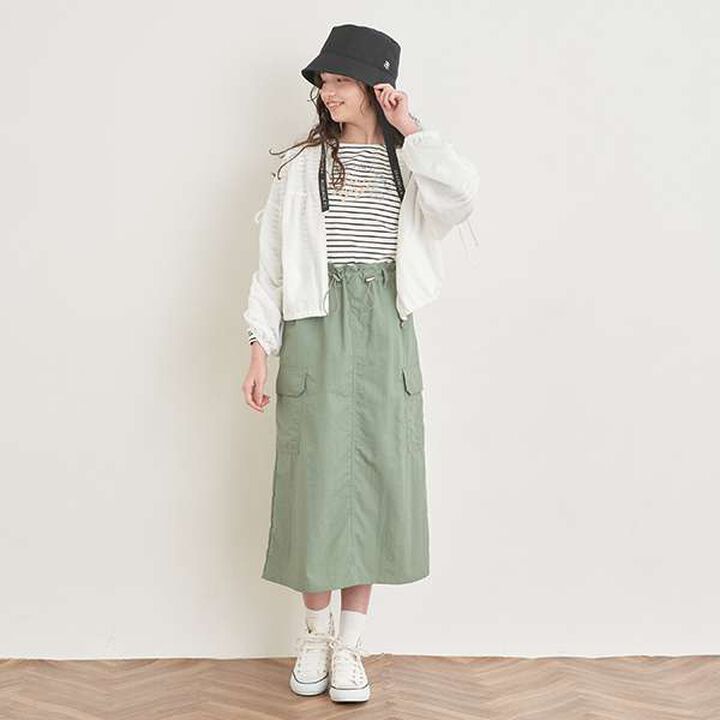 Easy Cargo Skirt,White, medium image number 8