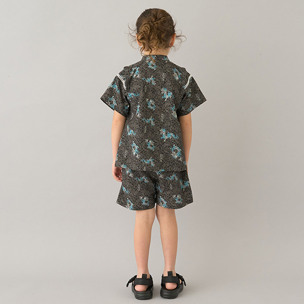 Assorted Boys Jinbei,Charcoal gray, large image number 21