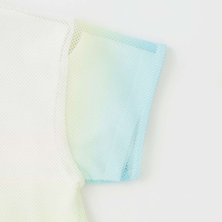 [Restocked] Gradient Mesh Layered T-Shirt,Lavender, medium image number 4