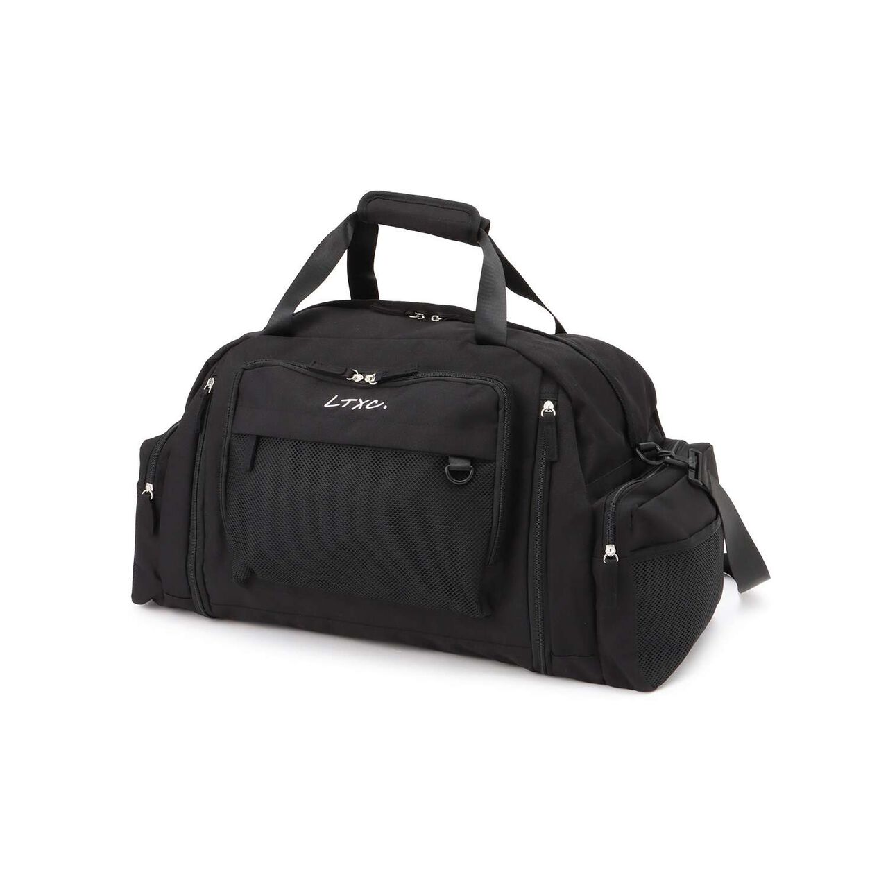 [LTXC] [43-50L Capacity] Water-Repellent Expandable Boston Bag,Black, large image number 5