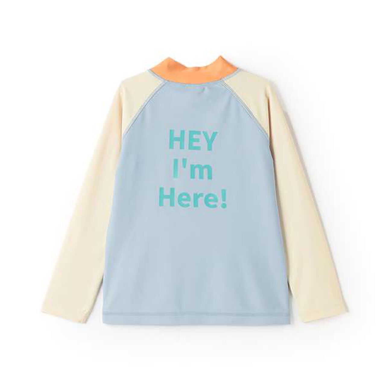 [SWIM] Half-Zip Rash Guard,Light blue, large image number 10