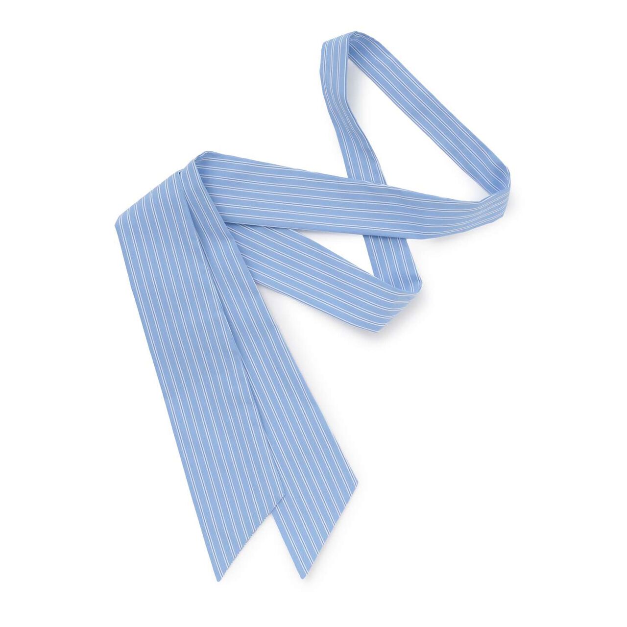 Lace Collar Bow Tie Blouse,White, large image number 9