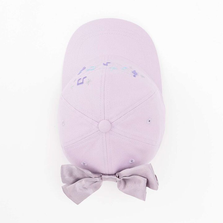 Mimi Satin Ribbon Cap,Lavender, medium image number 4