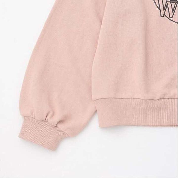 Circle Embroidery Pullover,Emerald green, medium image number 10