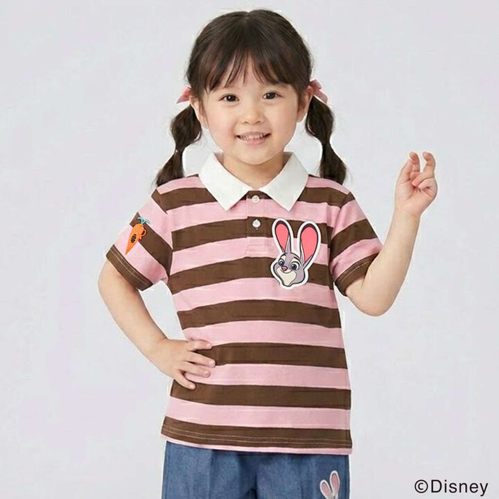 [Zootopia] Polo Shirt,Pink, medium image number 1