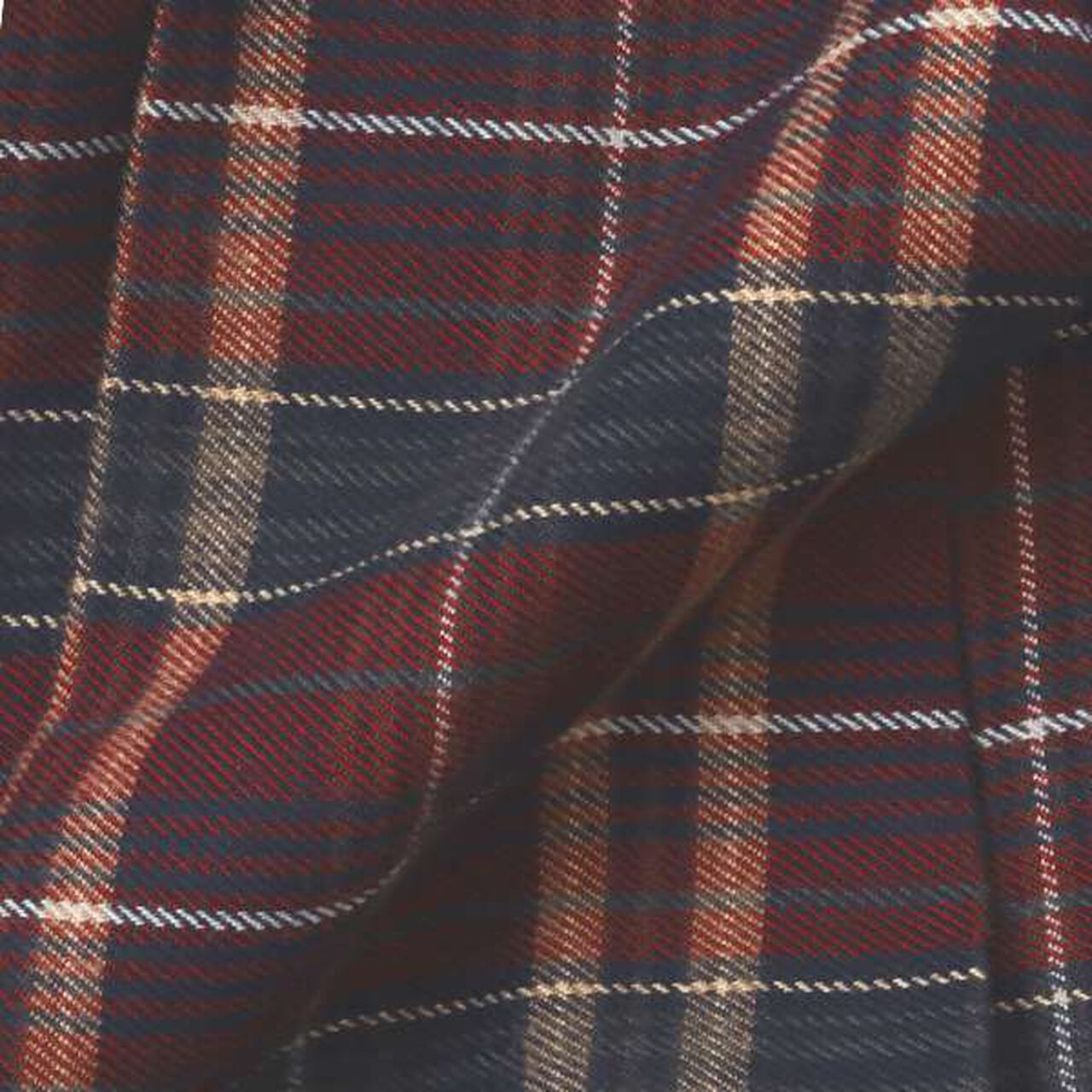 [Link] Check Pleated Skirt-Pants (Kids Size),Brown, large image number 3