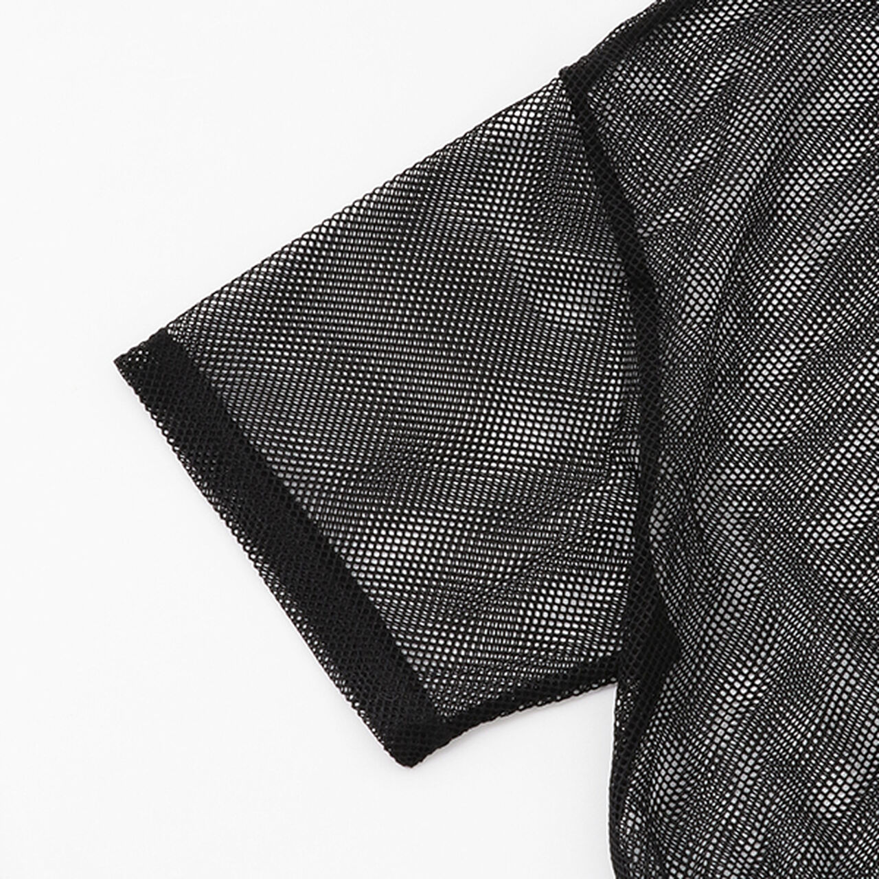 Mesh T-Shirt & T-Shirt Set,Black, large image number 8