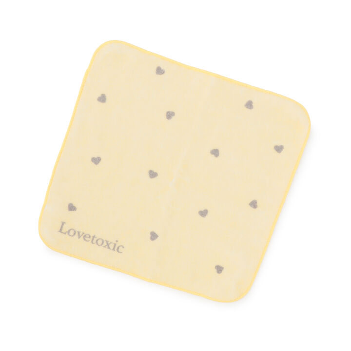 Heart All-Over Pattern Hand Towel,, medium