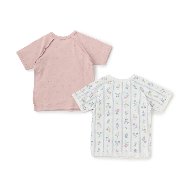 [Weak Acidity] Short Baby Undershirt,Cream, medium image number 1