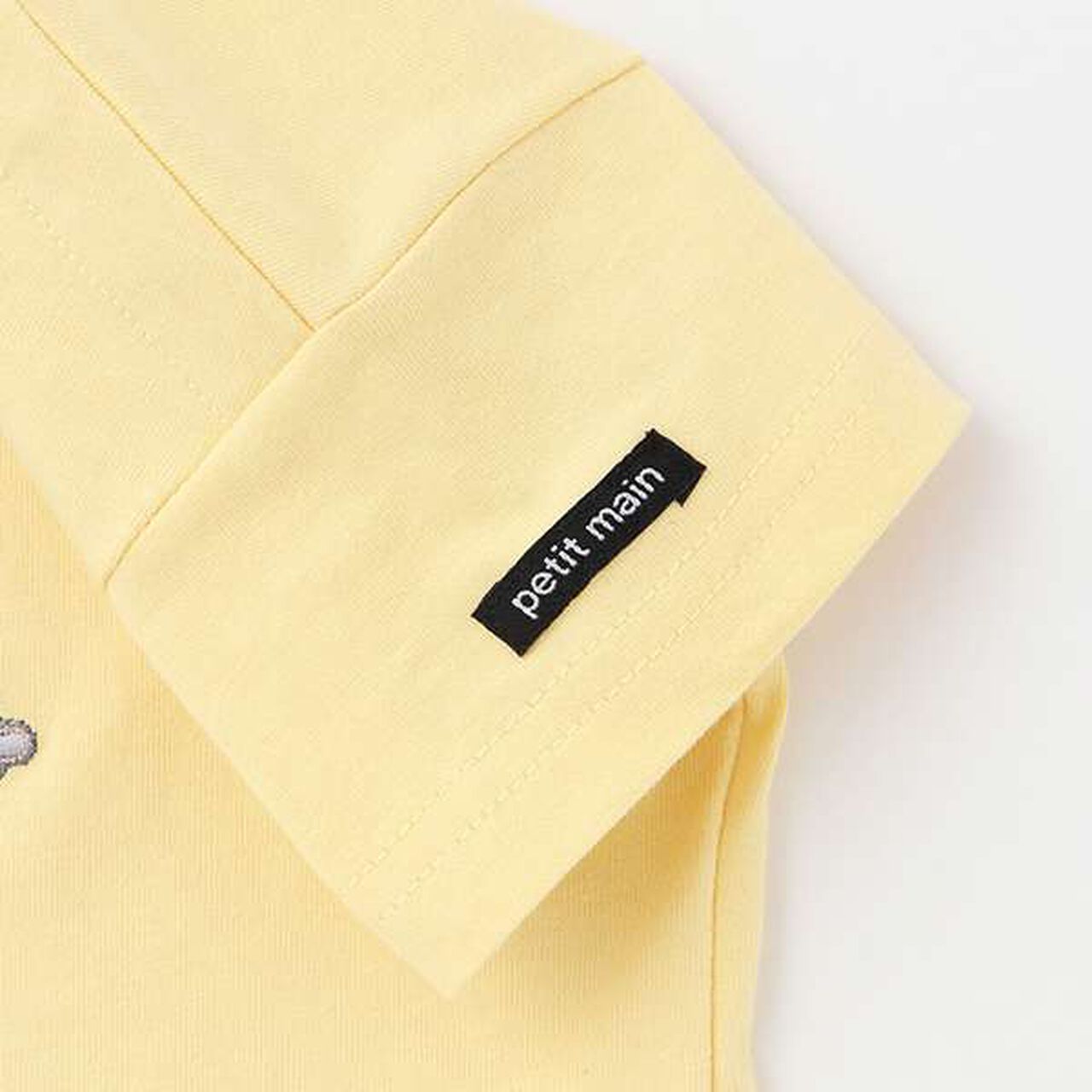 Appliqu&eacute; Car Pony Short Sleeve T-Shirt,Smoke white, large image number 9