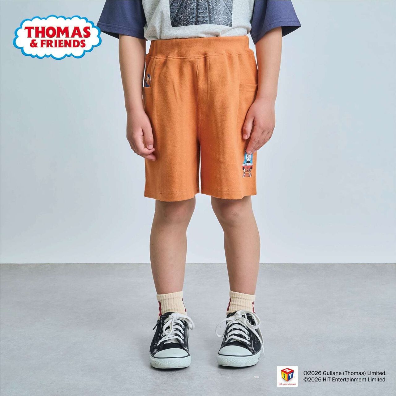 Thomas the Tank Engine One-Point Half Pants,Orange, large image number 0