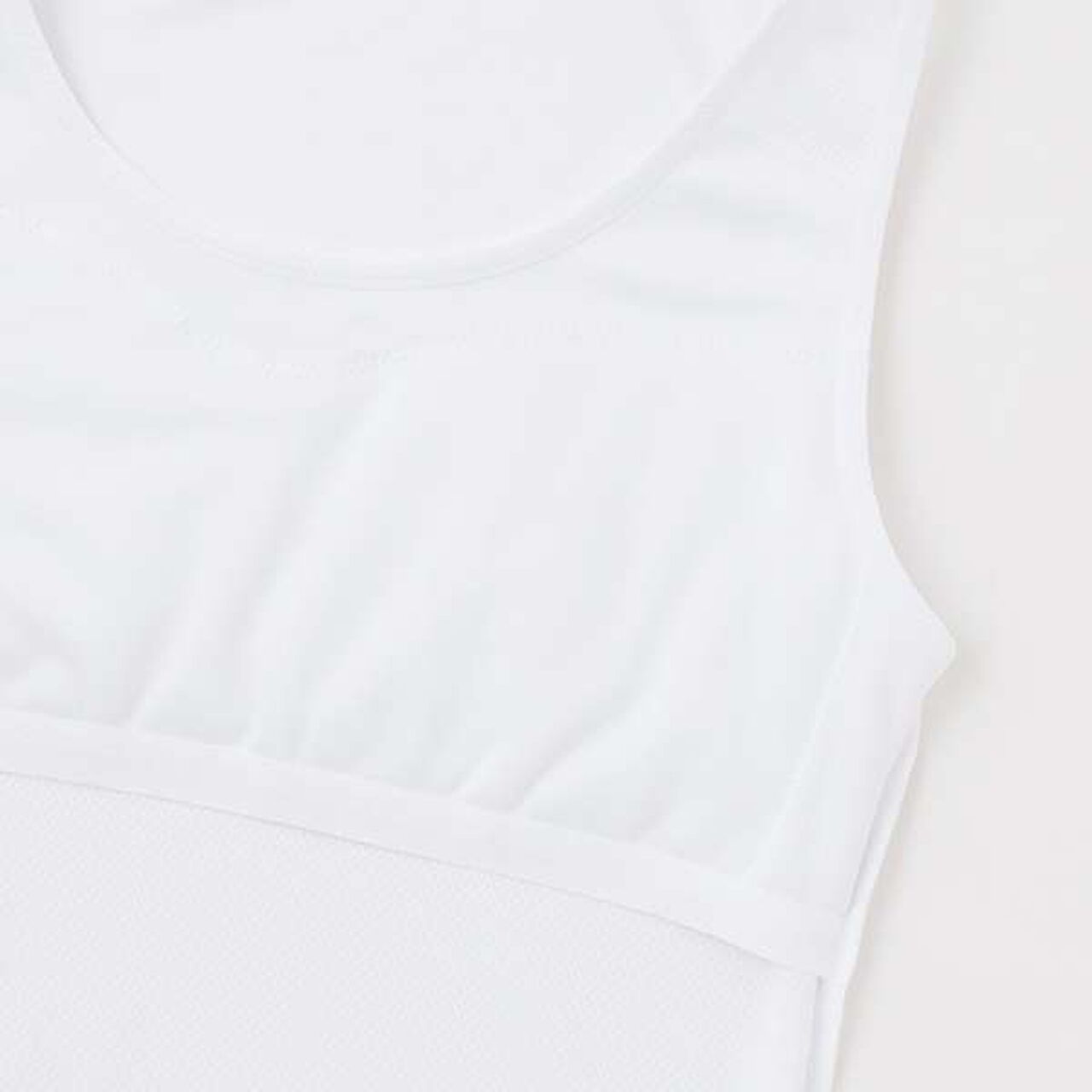 DRY Mesh Tank Top,White, large image number 5