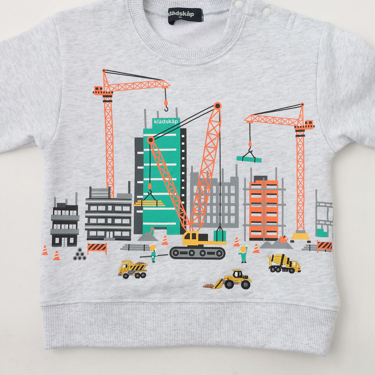 Construction Site Sweatshirt,Emerald green, large image number 4