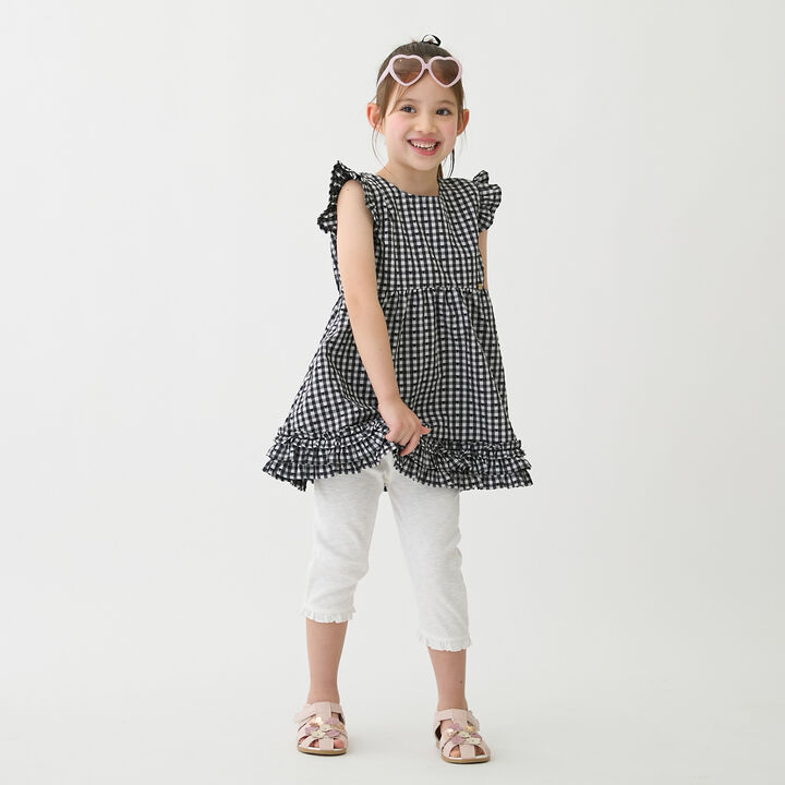Heart Gingham Tunic,Red, medium image number 3