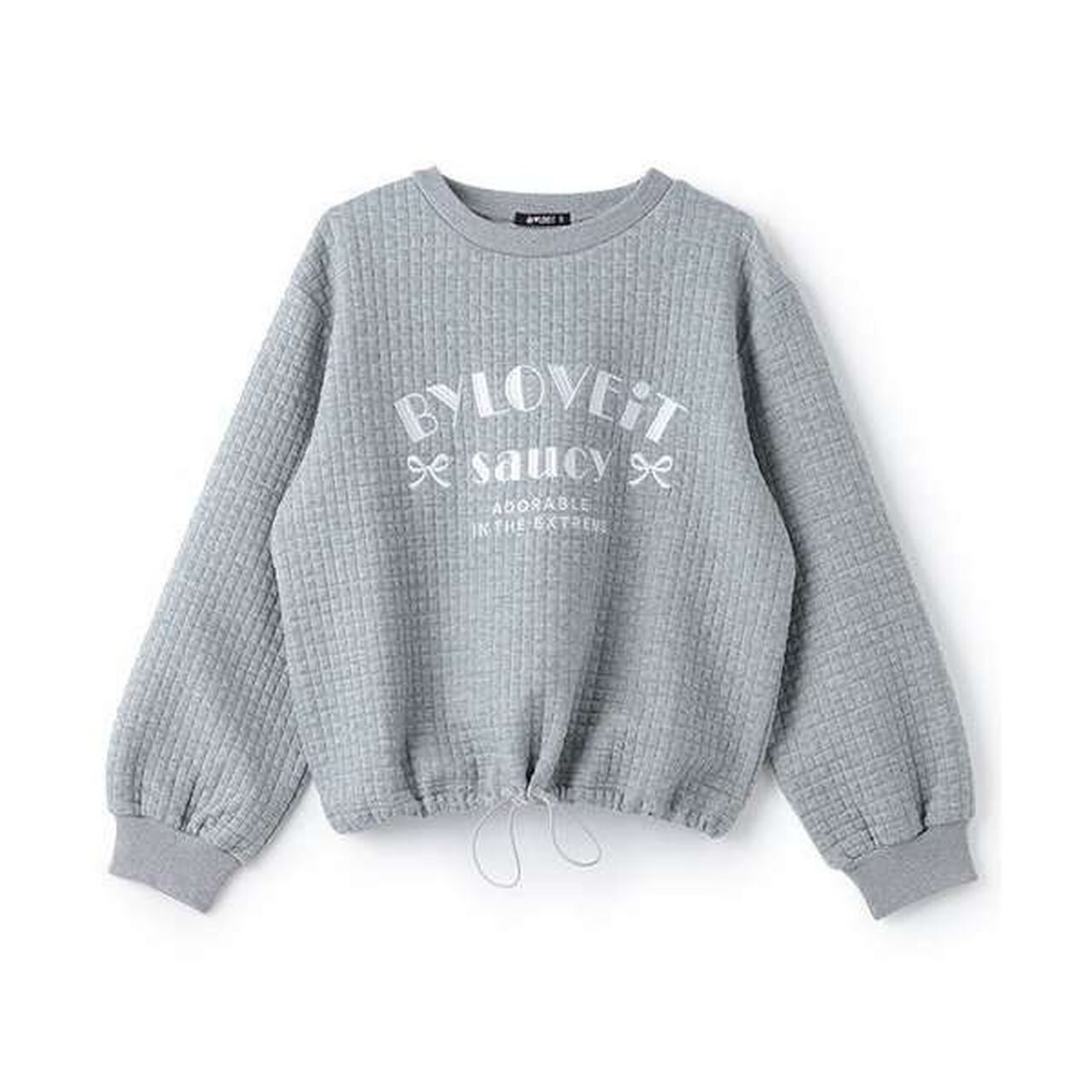 Drawstring Hem Top,Pink, large image number 6