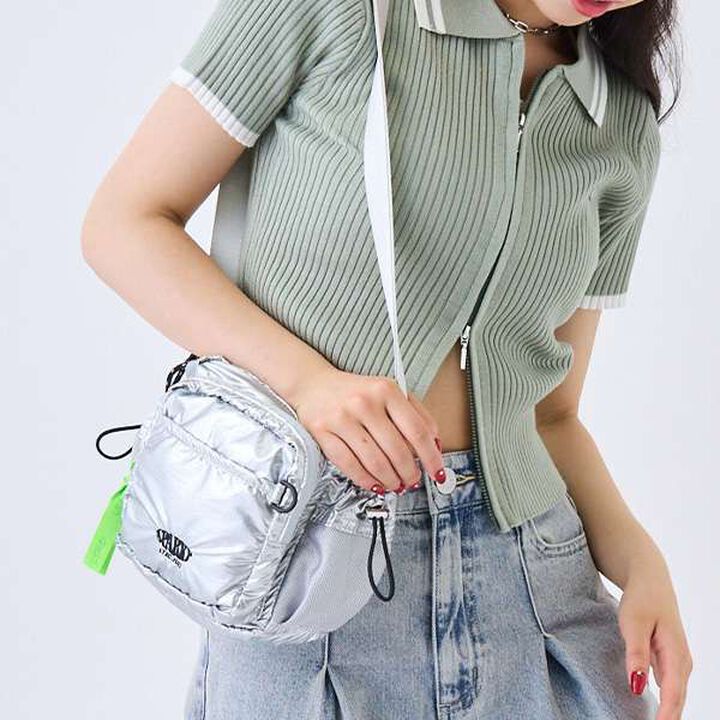 [Easy Light] Mini Shoulder Bag,Off white, medium image number 11