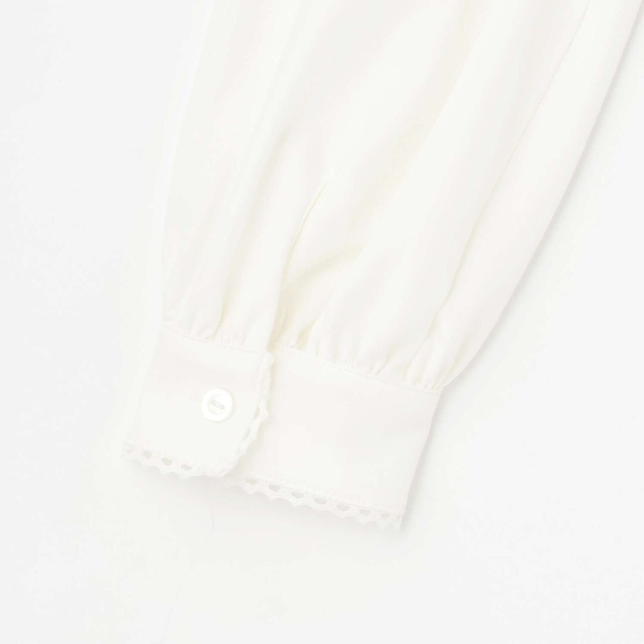 [Graduation Attire] Removable Ribbon Shirt,Off white, large image number 8