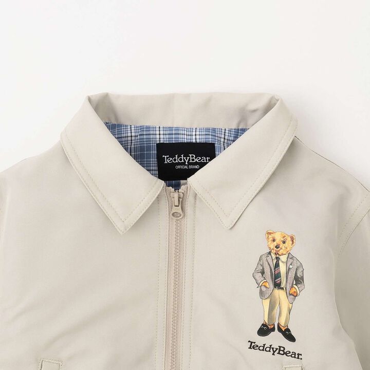 Teddy Bear Swing Jacket,Light beige, medium image number 9