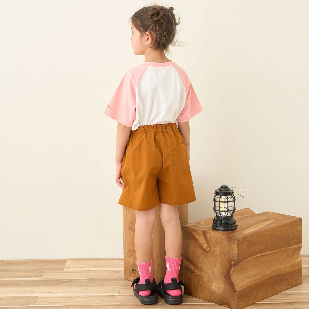 [Cool Touch] KELTY Raglan T-Shirt,Peach, large image number 24