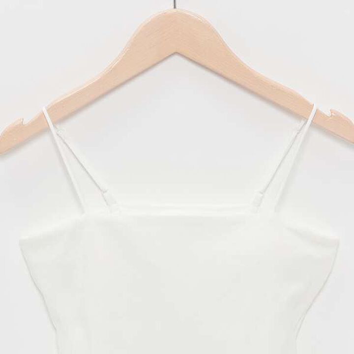 [LADIES] Sheer T-Shirt with Bra Top,Light beige, medium image number 14