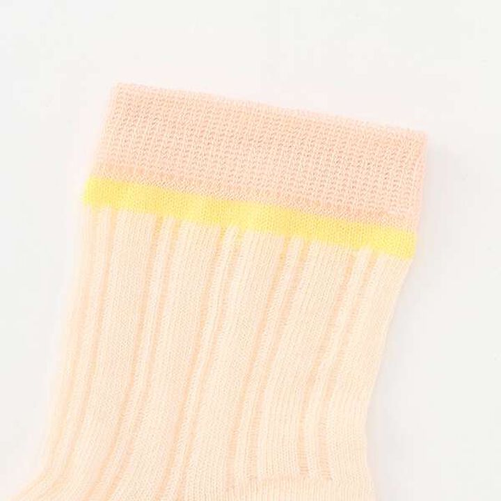 Bi-Color Socks,Light pink, medium image number 1