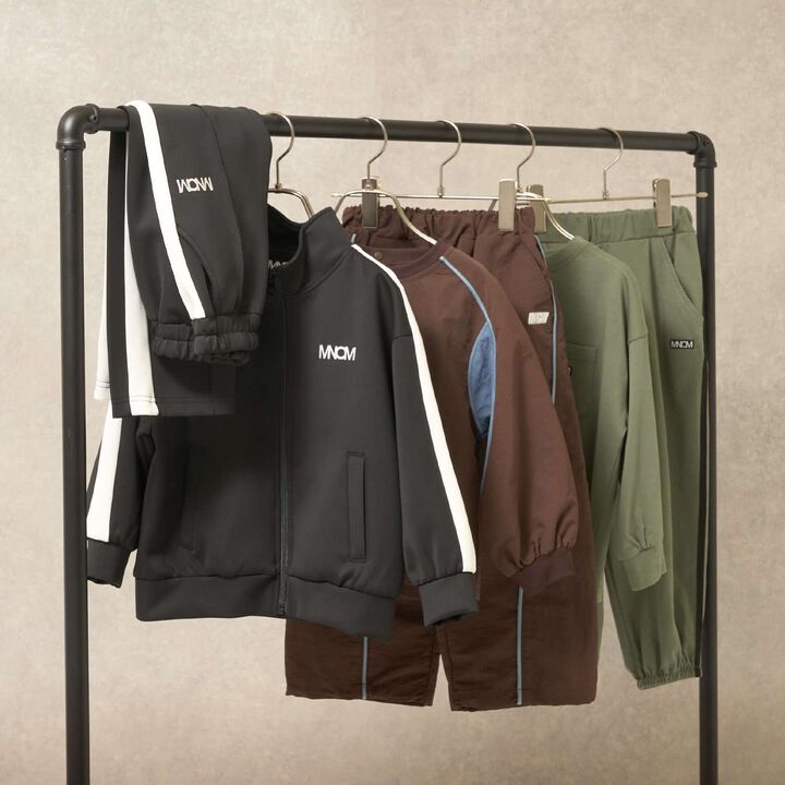 [MNCM] Coordinatable Setup Track Pants,Green, medium image number 19