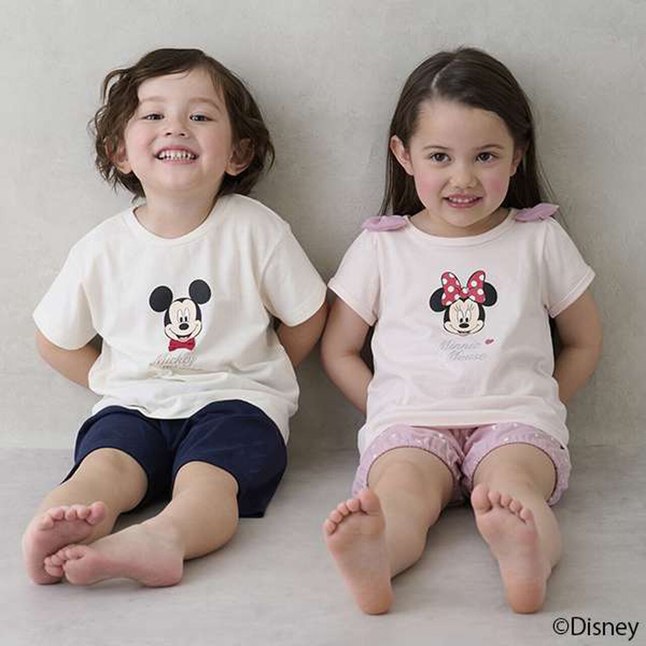 [Disney] Mickey Pajamas,Off white, large image number 2