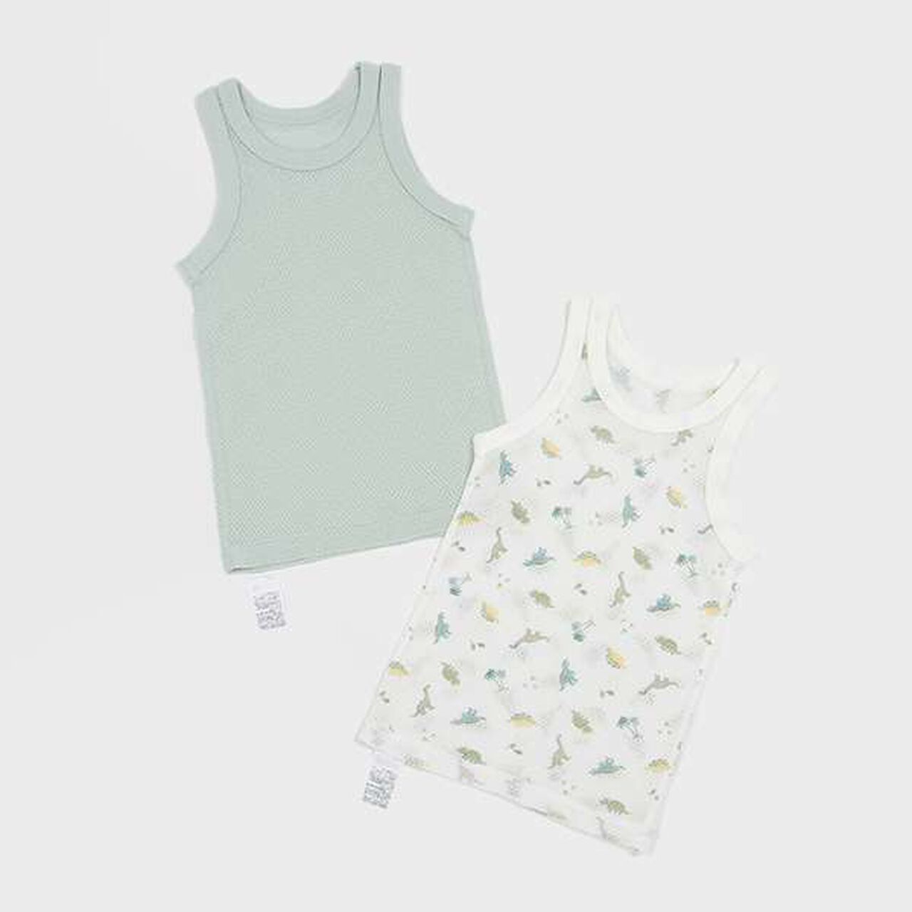 Mesh Tank Undergarment 2P,Light blue, large image number 10