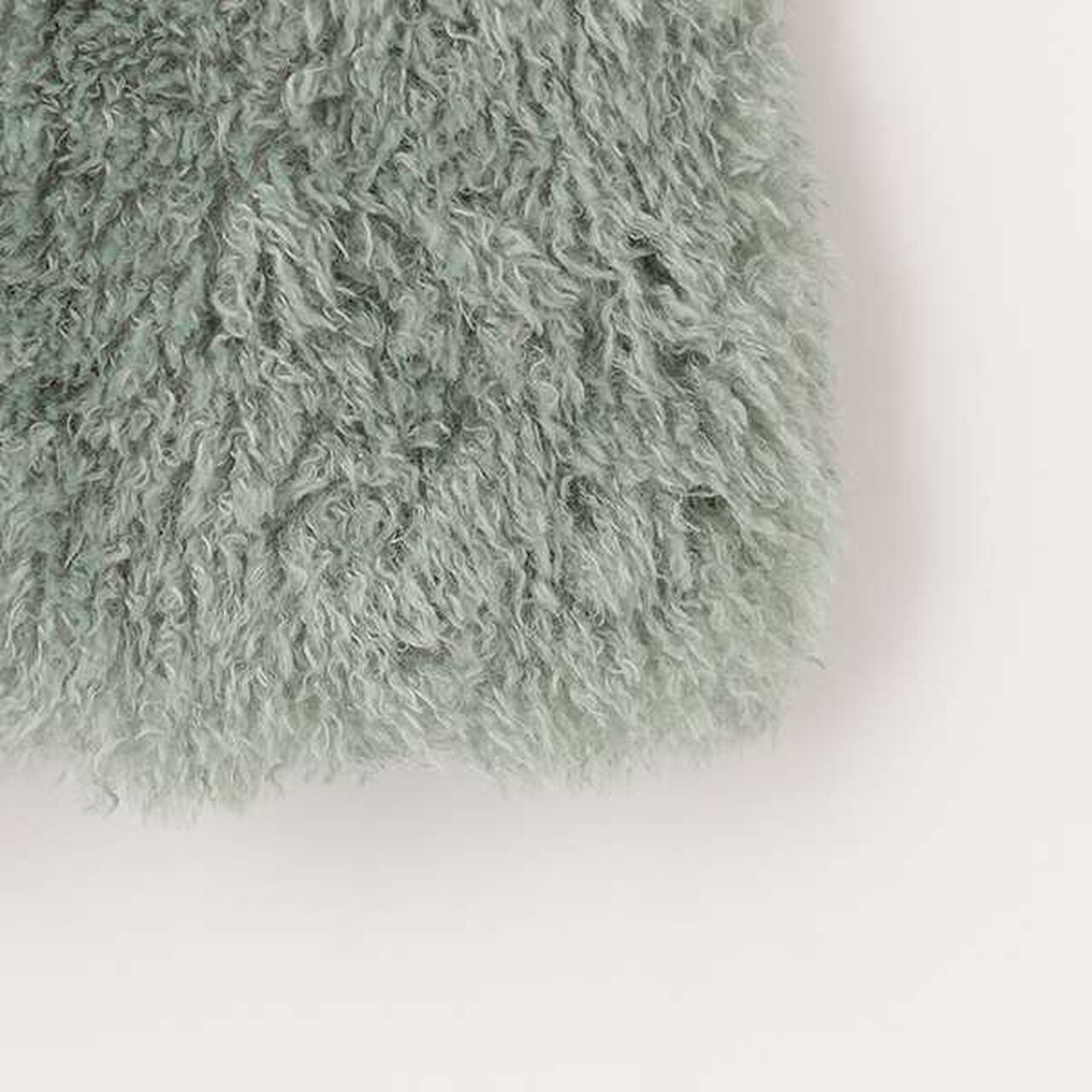 Fluffy and Soft Halloween Fur Vest,Mint, large image number 10