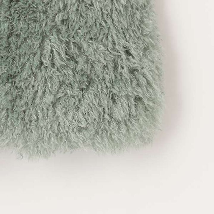 Fluffy and Soft Halloween Fur Vest,Mint, medium image number 10