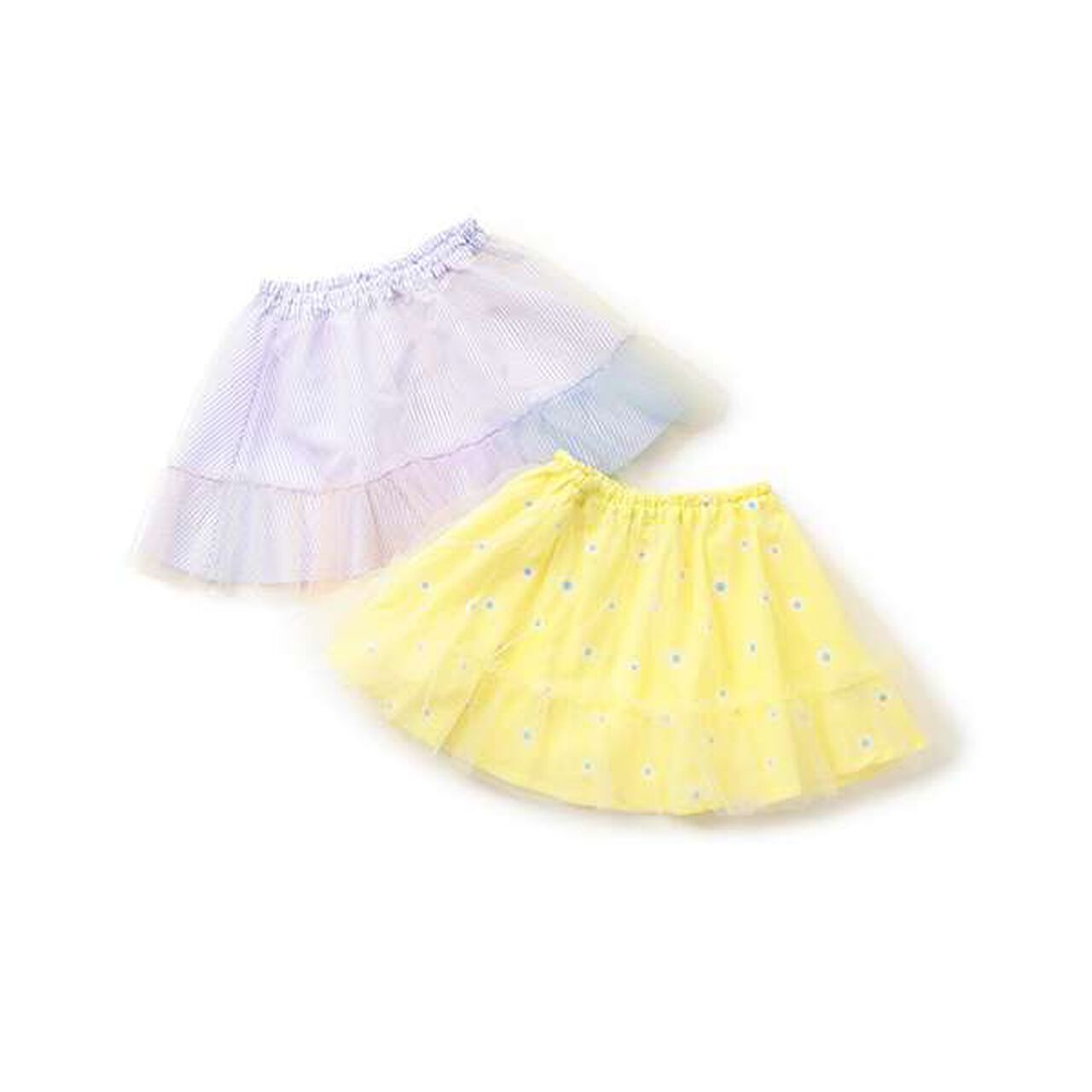 Tulle Skirt,Yellow, large image number 7