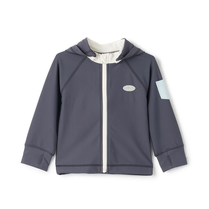 [SWIM] Boys Rash Guard,Charcoal gray, medium image number 0