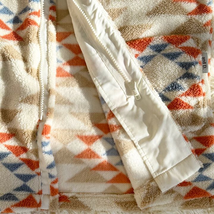 Fluffy Fleece Hoodie,Beige, medium image number 9