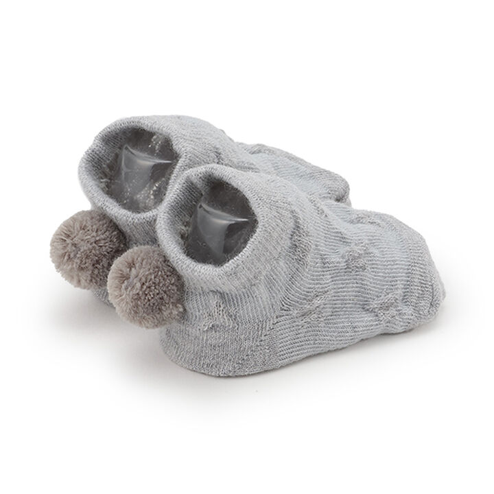 Star Pattern Cup Socks,Light blue, medium image number 1