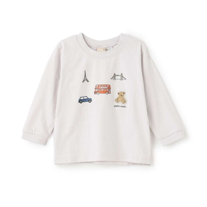 [Affordable] BOYS Long-Sleeve T-Shirt,Deep green, medium image number 28