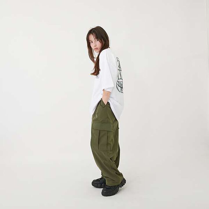 [Easycare] Poly Stretch Cargo Pants,Beige, medium image number 24