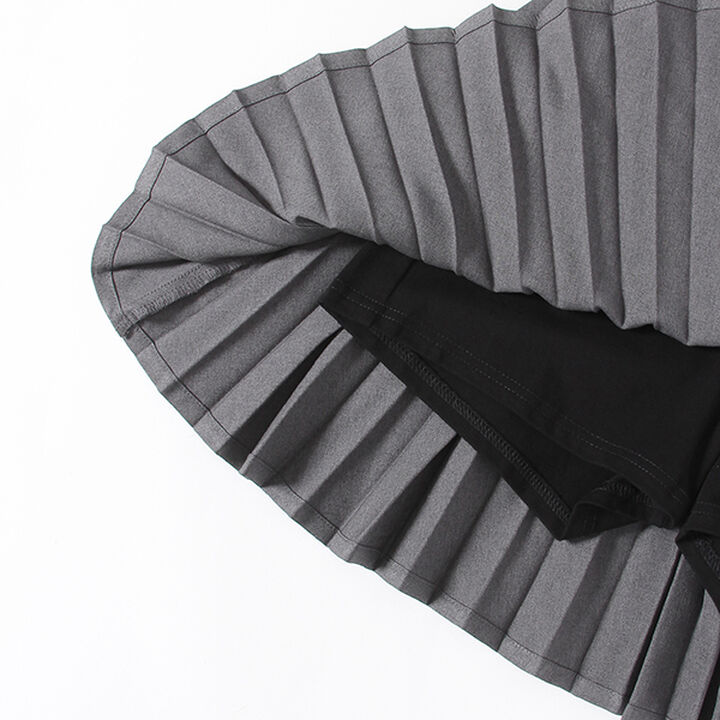 Reflax Washable Accordion Pleated Skirt-Pants,Black, medium image number 8