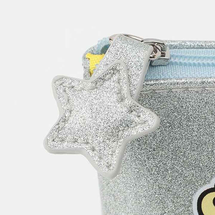 Mr. Nakamura Sparkling Pouch,Silver, medium image number 3