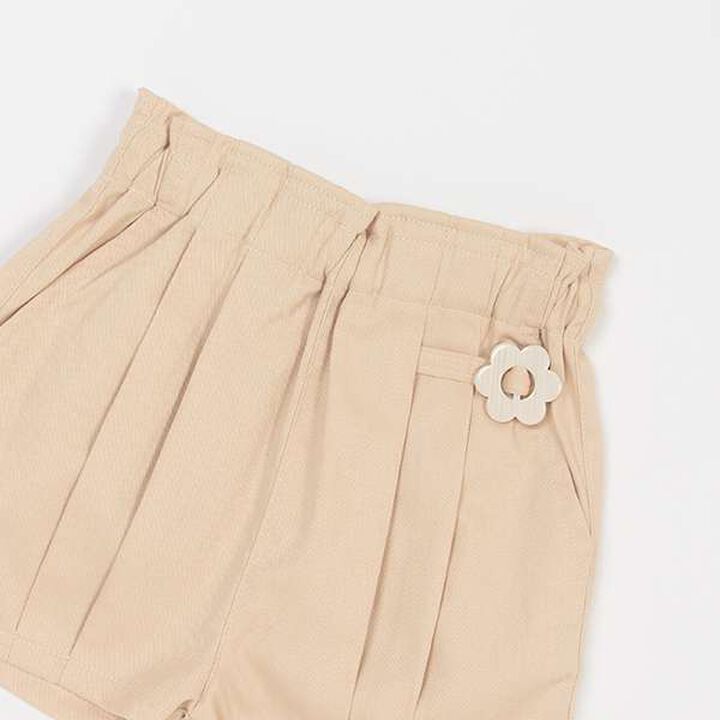 [Link] Tuck Balloon Shorts,Beige, medium image number 4