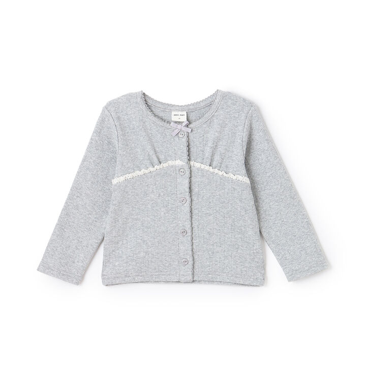 Link UV Needle-Punched Cut Cardigan,Multi color, medium image number 17