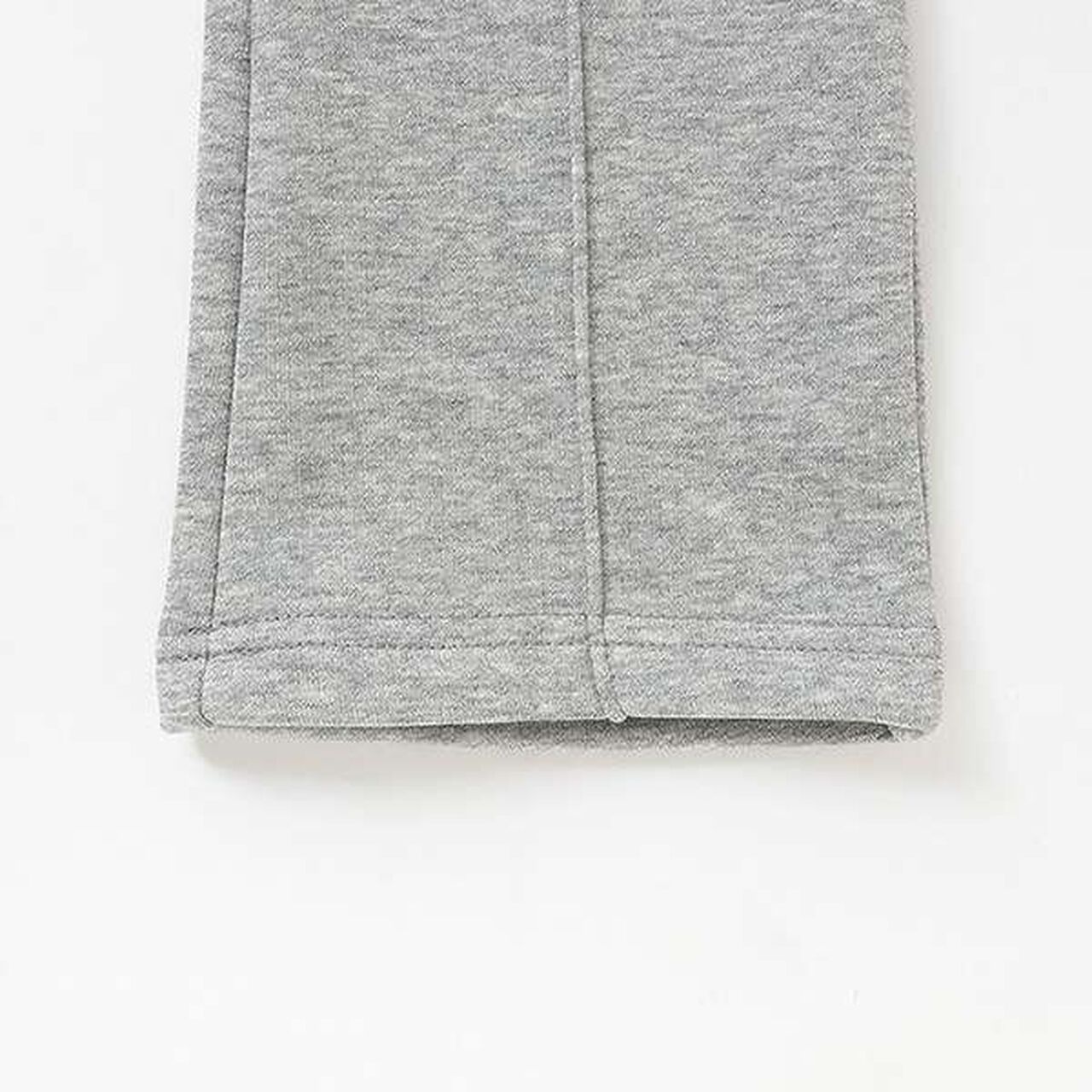 [Daily Standard Wear] [Quick-Dry Absorbent] Center Pleats Flare Sweatpants,Black, large image number 3