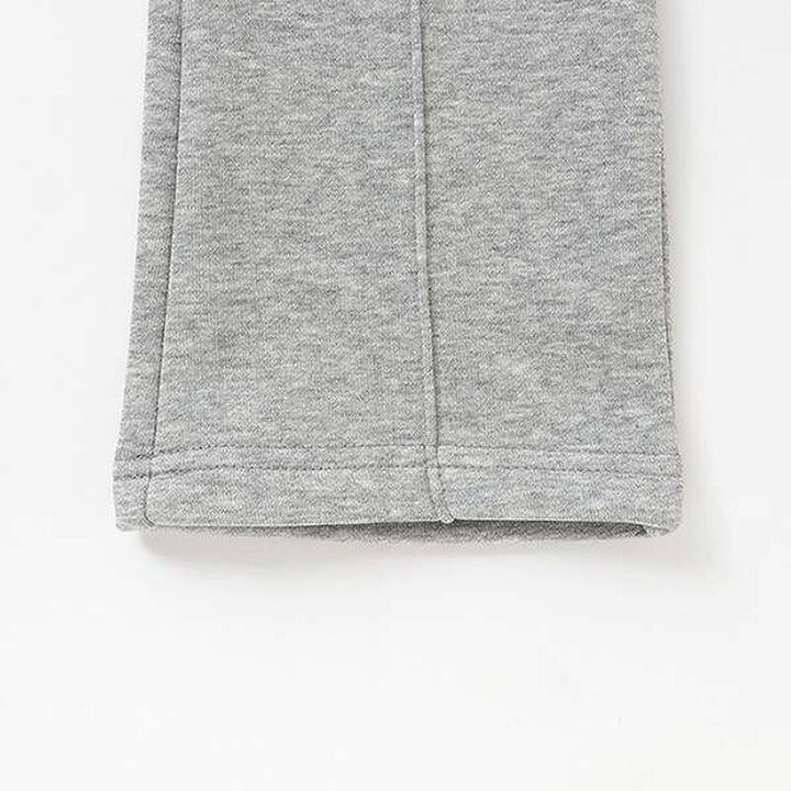 [Daily Standard Wear] [Quick-Dry Absorbent] Center Pleats Flare Sweatpants,Black, medium image number 3