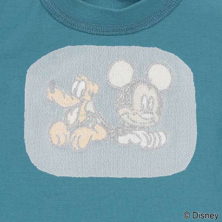 [Disney] Character Motif T-Shirt,Black, medium image number 3
