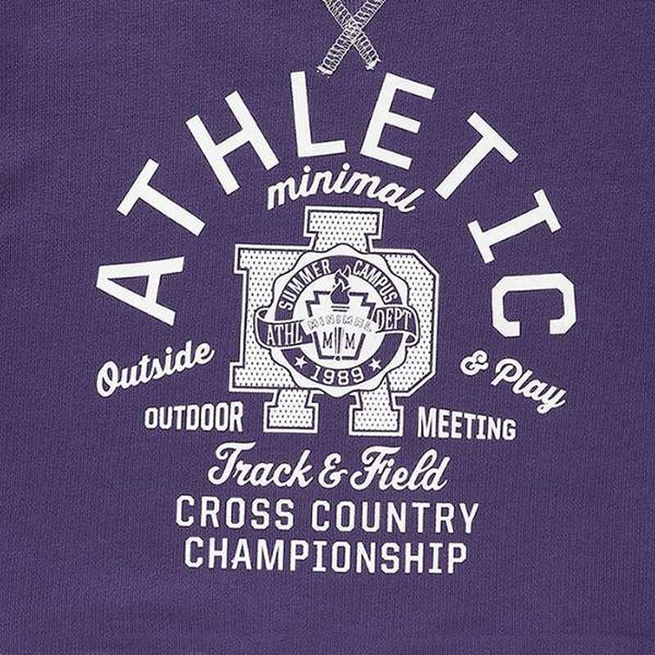 Color-Blocked Fleece Print Pullover,Off white, medium image number 9