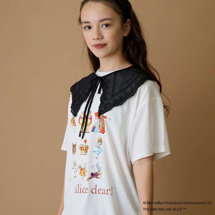 [AMI] Macmillan Alice Glitter Tulle T-Shirt Set,Off white, medium image number 2