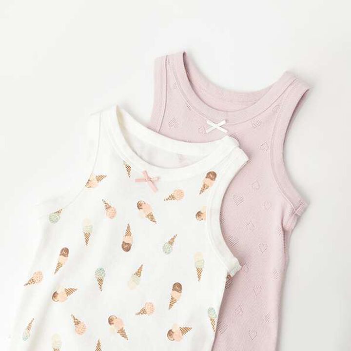 [Weak Acidity] Tank Undergarments 2P,Peach, medium image number 5