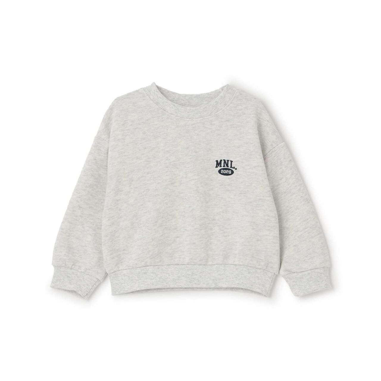 [DailyME] 100% Cotton Basic Sweatshirt,Sax blue, large image number 15