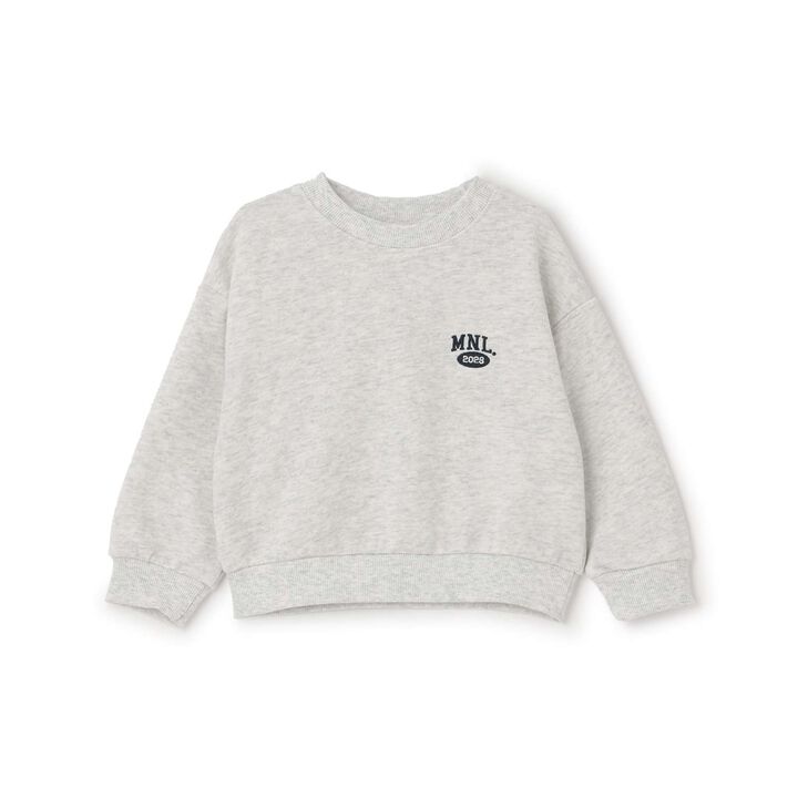 [DailyME] 100% Cotton Basic Sweatshirt,Sax blue, medium image number 15