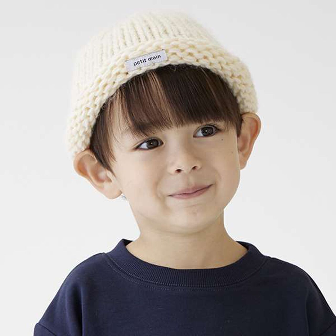 Low Gauge Roll Knit Hat,Lavender, large image number 15